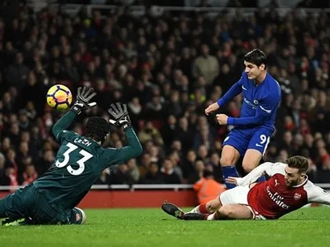 CẬN CẢNH Morata sút bay chiến thắng của Chelsea