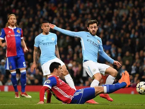 CẬN CẢNH những ngôi sao triệu đô của Man City bị Basel "hành hạ"