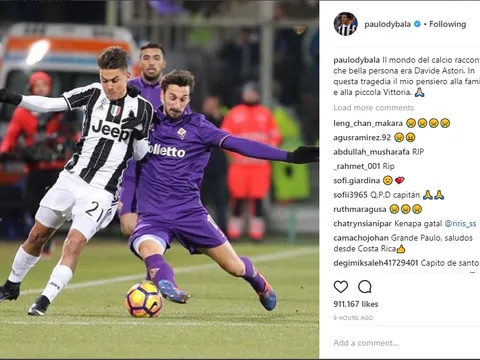 Sao Serie A ngậm ngùi trước sự ra đi của Davide Astori