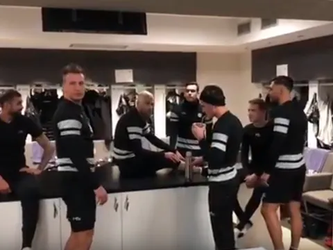 Tập thể Udinese nổi hứng nhảy Harlem Shake