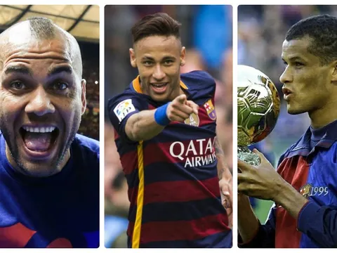 Cầu thủ Brazil ở Barcelona: Từ ngôi sao đến huyền thoại