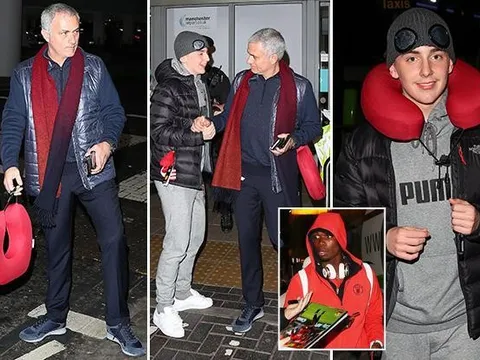 CĐV may mắn nhận quà đặc biệt của Mourinho