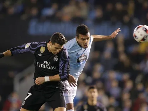 Celta Vigo 2 - 2 Real Madrid (lượt về tứ kết Copa del Rey)
