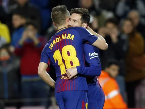 Chấm điểm Barca: Vinh danh song tấu Messi - Alba