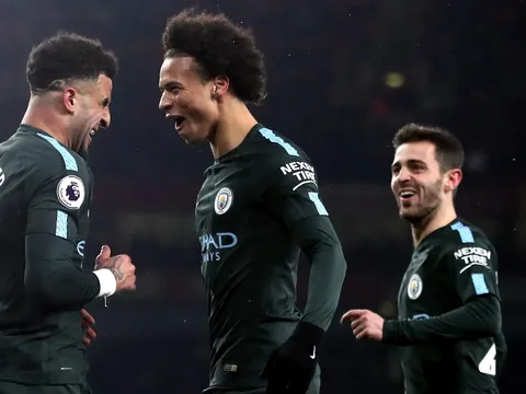 Chấm điểm Man City trận Arsenal: Số 10 hoàn hảo!
