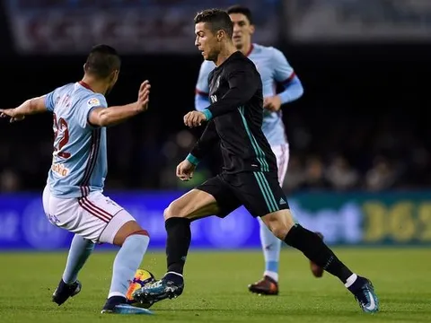 Chấm điểm Real Madrid 2-2 Celta Vigo: QBV nơi đâu? Ronaldo tệ thế nào?