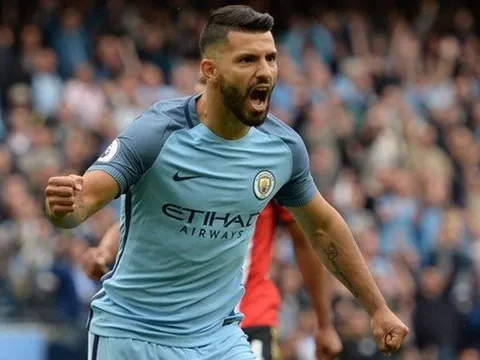 Chân sút chủ lực của Man City vẫn luôn là Aguero