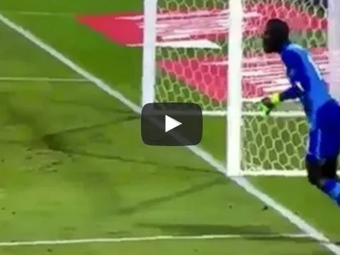 Chấn thương vô duyên của thủ môn Senegal, Diallo vs Algeria