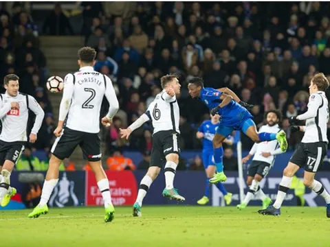 Chật vật đá hiệp phụ, Leicester giành vé vào vòng 5 cúp FA