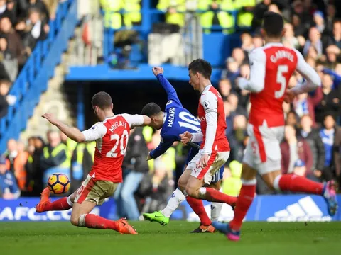 Chelsea vs Arsenal (vòng 24 Ngoại hạng Anh)