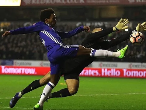 Chiêm ngưỡng kĩ thuật điêu luyện của Willian
