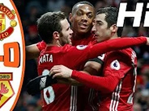 Chiến thắng 2-0 của Man Utd trước Watford