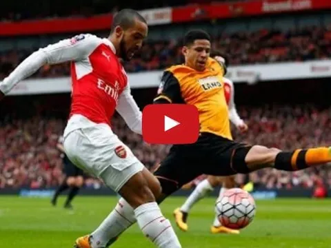 Chiến thắng 4-1 của Arsenal trước Hull City ở trận lượt đi