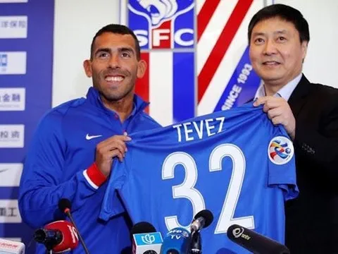 CHÍNH THỨC: Carlos Tevez đến Trung Quốc, hưởng lương cực khủng