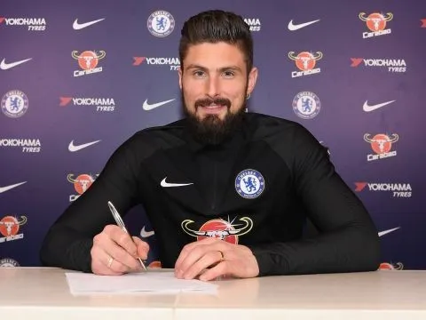 CHÍNH THỨC: Olivier Giroud gia nhập Chelsea!