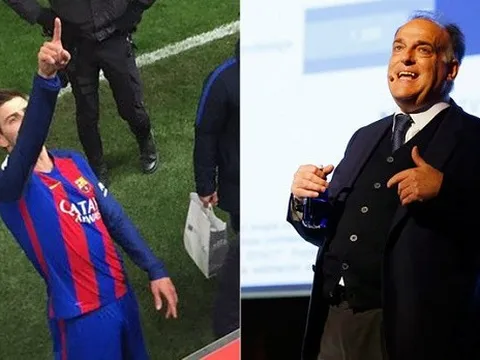 Chủ tịch La Liga 'xuống nước' với Pique và Barca