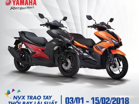 Chưa đủ tiền vẫn có thể rinh NVX với lãi suất trả chậm 0%