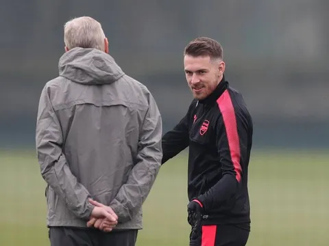 Chuẩn bị cho Europa League, Arsenal đón tin vui từ Ramsey
