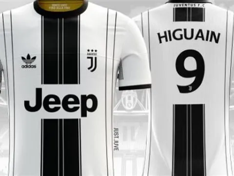 Chùm ảnh: Áo đấu với logo 'thảm họa' của Juventus đẹp không tưởng