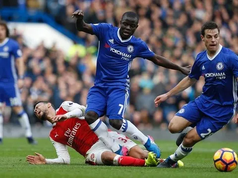 Chùm ảnh: Arsenal thua bạc nhược trước Chelsea