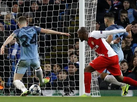 Chùm ảnh: Bùng nổ vào phút chót, Man City thắng nghẹt thở Monaco