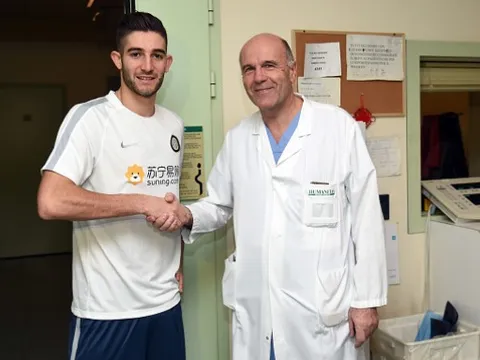 Chùm ảnh buổi kiểm tra y tế của 'bom tấn' Gagliardini tại Inter