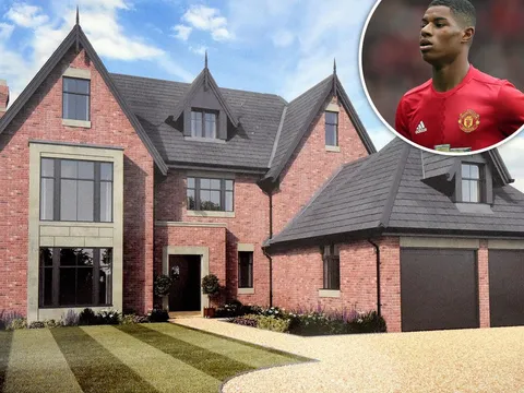 Chùm ảnh: Cận cảnh tổ ấm triệu bảng mới của Marcus Rashford