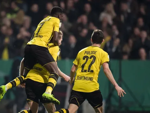 Chùm ảnh: Dortmund hạ gục "chú ngựa ô" đến từ giải hạng 3