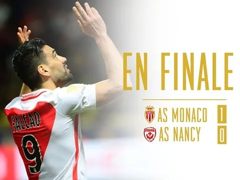 Chùm ảnh: Falcao chói sáng, Monaco đụng PSG ở chung kết Coupe de la Ligue