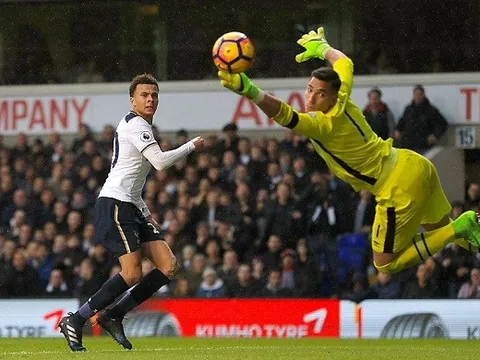 Chùm ảnh: Hạ Everton, Tottenham vững vàng ngôi nhì bảng