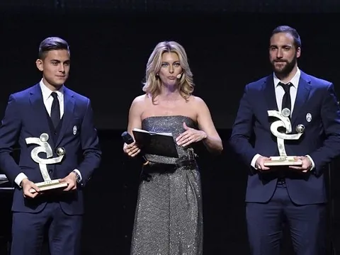 Chùm ảnh: Juventus thống trị lễ trao giải Serie A
