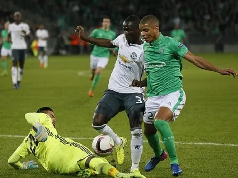 Chùm ảnh: Man Utd hạ gục St Etienne với tỉ số tối thiểu