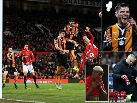 Chùm ảnh: Man Utd hòa thất vọng trước Hull City