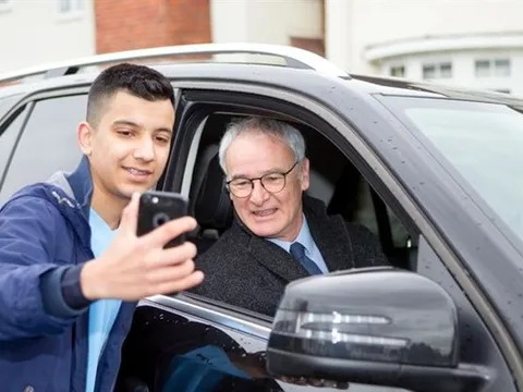 Chùm ảnh: Ranieri đầy rạng rỡ trước giờ tạm biệt Leicester