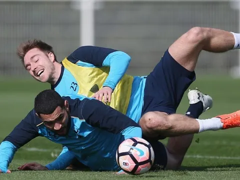 Chùm ảnh: Tích cực trên sân tập, Tottenham quyết giành vé vào bán kết cúp FA