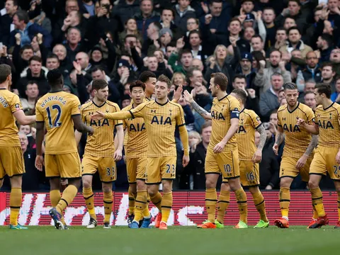Chùm ảnh: Tottenham vượt ải Fulham bằng cú hattrick của Harry Kane