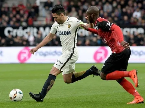 Chùm ảnh: Vượt ải Guingamp, Monaco tiếp tục giữ vững ngôi đầu Ligue 1