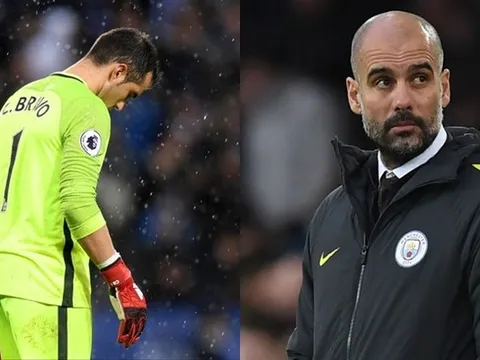 Claudio Bravo chính là sai lầm đầu tiên của Pep