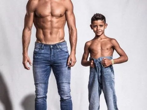 Con trai Ronaldo được huấn luyện như thế nào?