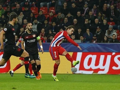Công cùn thủ kém, Leverkusen đại bại trước Atletico
