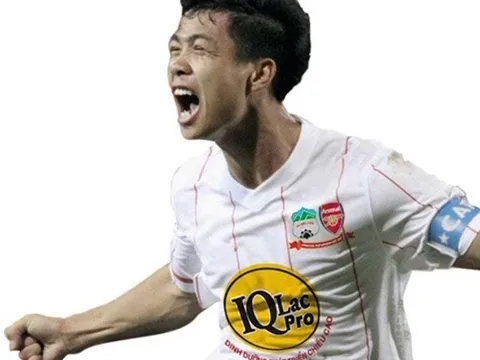 Công Phượng được trao số áo may mắn tại V.League 2017