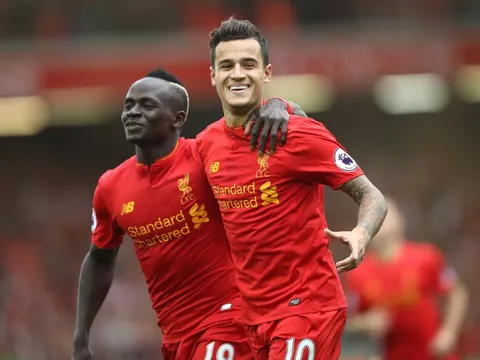 Coutinho solo tuyệt đẹp nâng tỷ số 2-1 cho Liverpool (Liverpool vs Everton)
