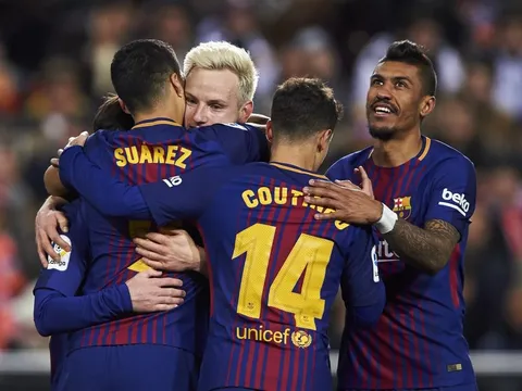 Coutinho và Suarez lặp lại điều thú vị sau 5 năm