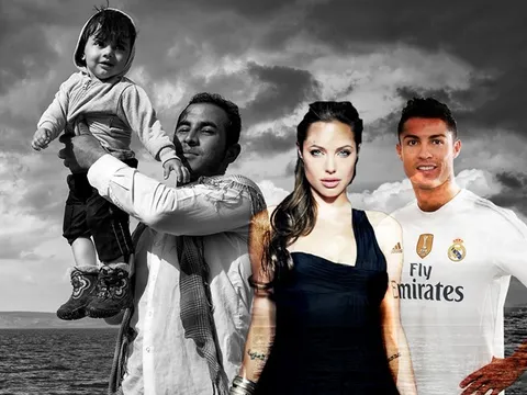 CR7 sát cánh cùng Angelina Jolie trong series truyền hình