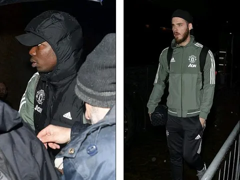Sao Man Utd mặt mày "đưa đám" hành quân đến Merseyside