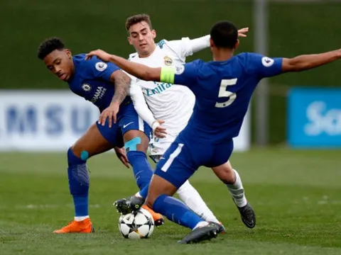 Đá bại Real, U19 Chelsea lấy lại chút thể hiện cho các đàn anh