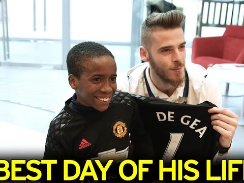 Dàn sao Man Utd làm ấm lòng CĐV nhí