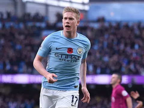 De Bruyne không dám so với Ronaldo và Messi