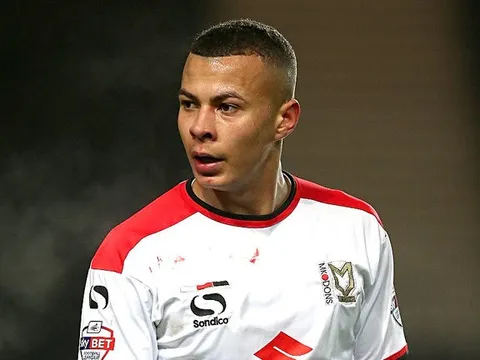 Dele Alli thời còn khoác áo MK Dons