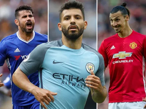 Diego Costa, Ibrahimovic và top 10 ngôi sao đua tranh danh hiệu Vua phá lưới NHA